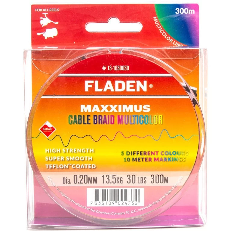 FLADEN Maxximus Cable Braid Multicolor - Geflochtene Schnur - Image 2