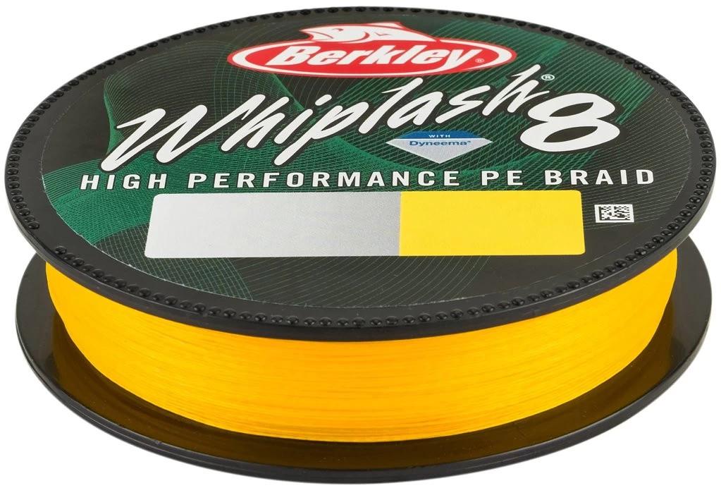 Berkley Whiplash 8 - Green - Yellow - Transparent 150m - Image 2