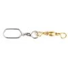 Fladen Brass Swivels With Snap - Wirbel Mit Einhänger
