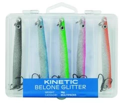 Kinetic Belone Glitter - Blinker-Set - 5 Stück