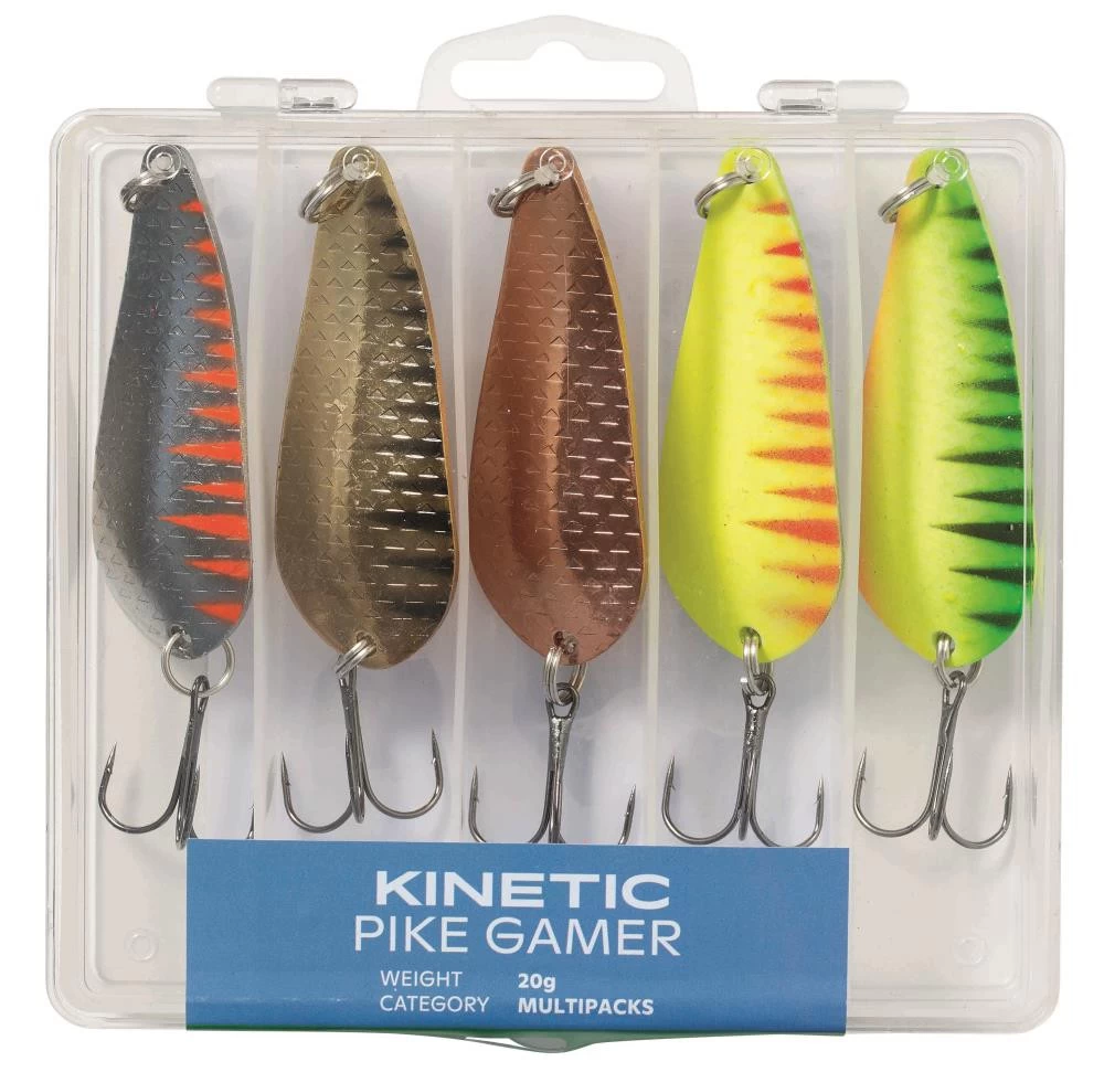 Kinetic Pike Gamer- Blinker Set - 5 Stück