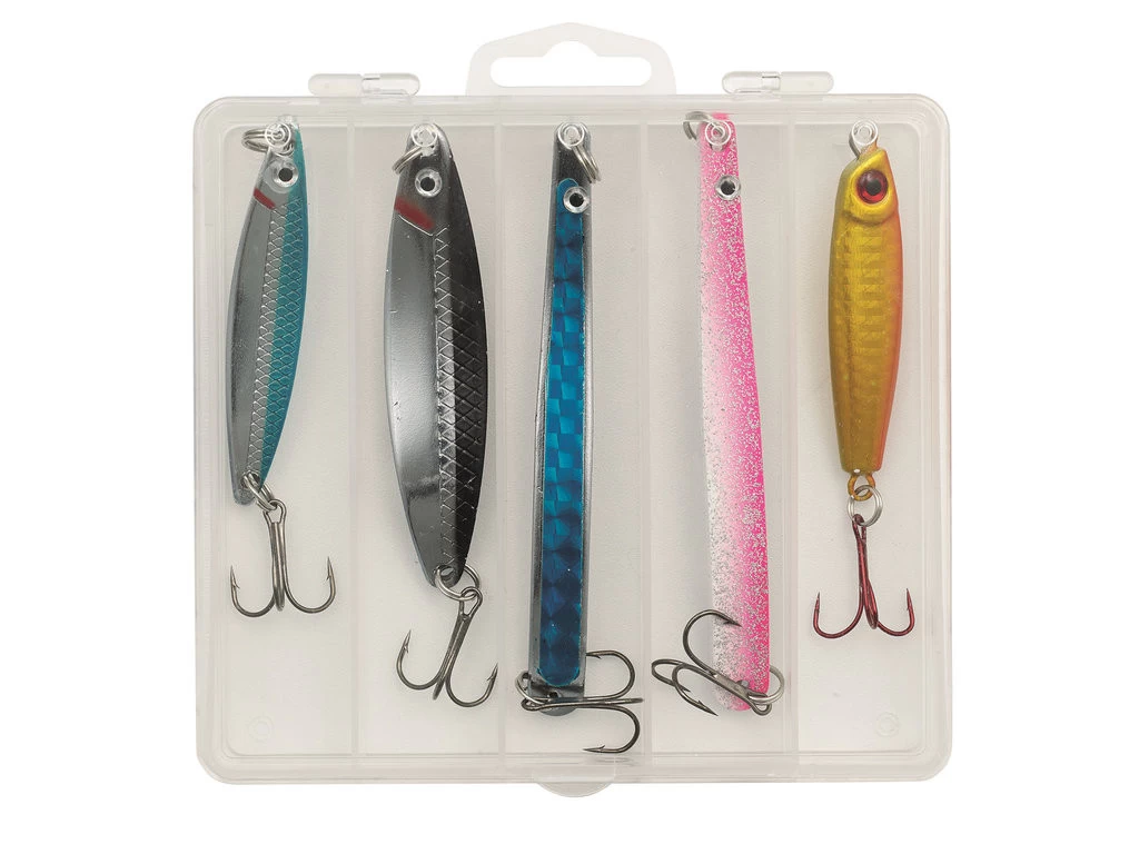 Kinetic Coastliner Mix - Mefo-Blinker-Pilker-Set 5 Stück