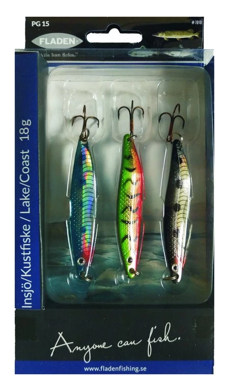 Fladen Nidingen Meerforellen-Blinker-Set - 3 Stück - Image 2