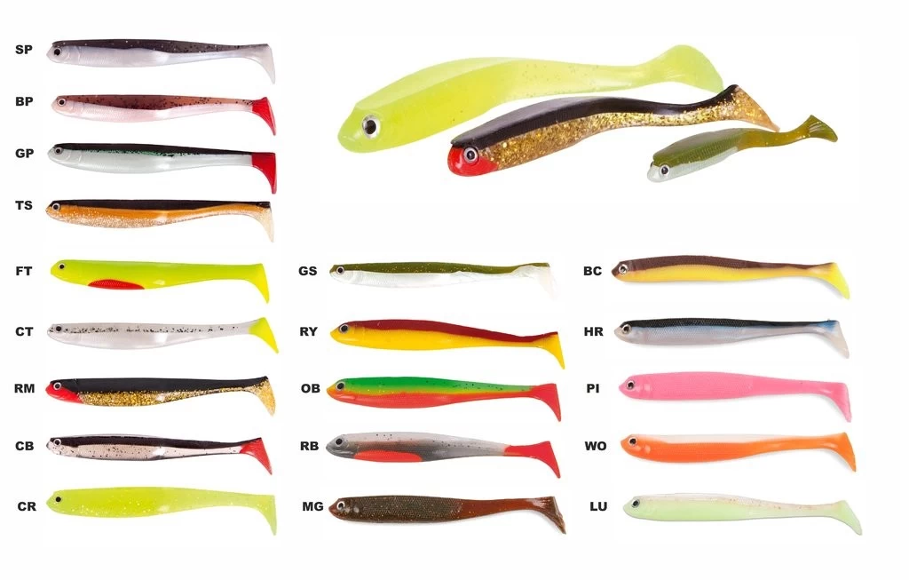 Iron Claw Slim Jim - Schlanker Gummifisch 16cm - Image 2