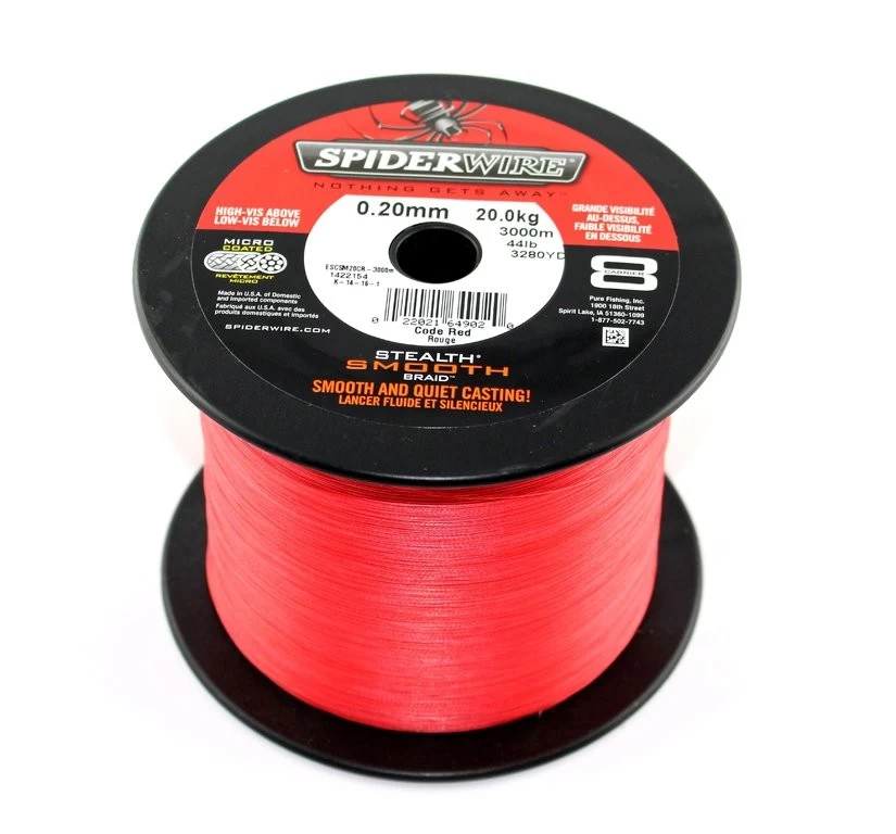 SPIDERWIRE Stealth Smooth 8 Red - 8-fach Geflochtene - Image 3