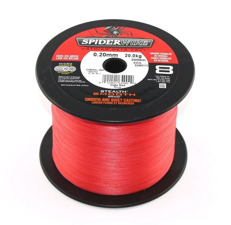 SPIDERWIRE Stealth Smooth 8 Red - 8-fach Geflochtene - Image 6