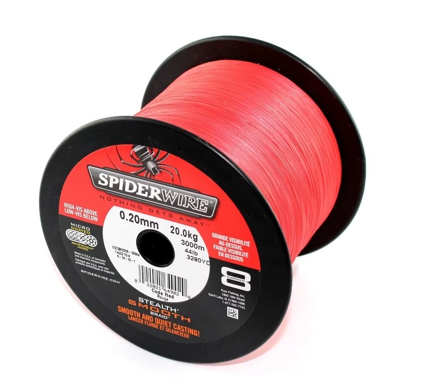 SPIDERWIRE Stealth Smooth 8 Red - 8-fach Geflochtene - Image 2