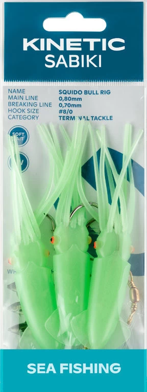 Kinetic Sabiki Squido Bull - Vorfach - Image 4