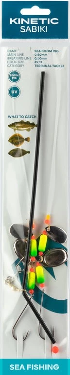 Kinetic Sabiki Sea Boom Rig Gr. 2/0 - Vorfach